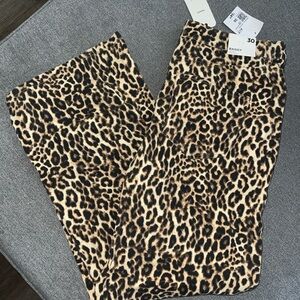 Leopard Print Pants